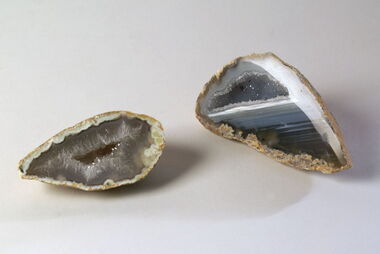 Quarzdruse und Achatdruse